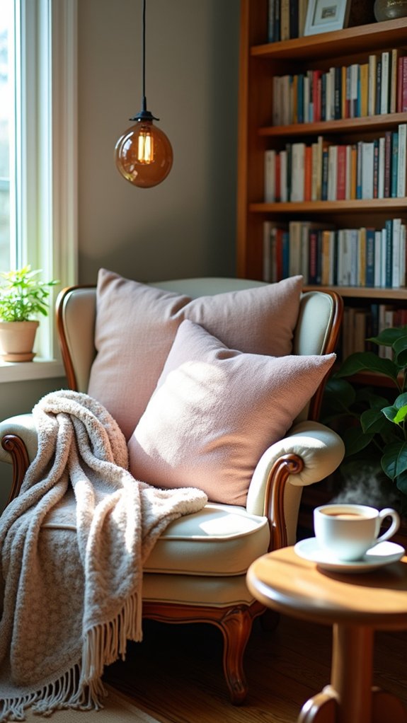 koselig personlig lesehjørne