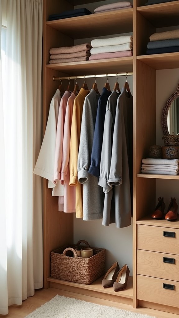 vurder plasseringen i skapet ditt