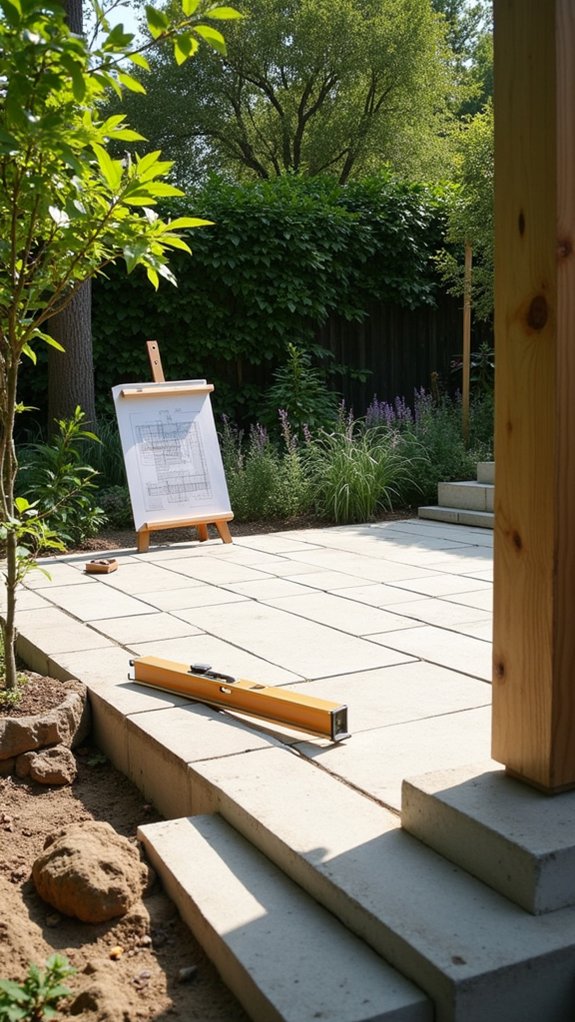 harmonisk minimalistisk terrassedesign