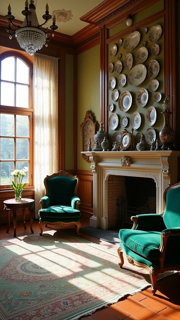 antique furniture enhances charm
