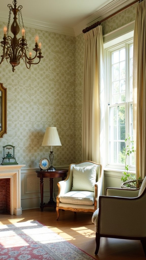 charming checkered interior design