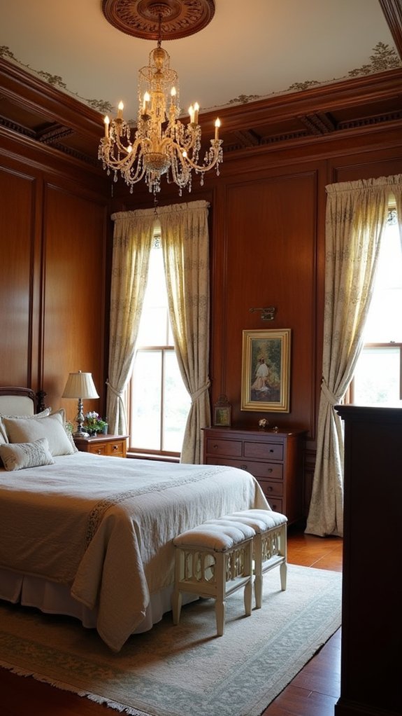 charming wainscoting enhances aesthetics