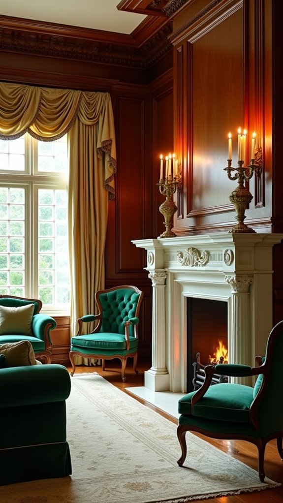 classic georgian fireplace elegance
