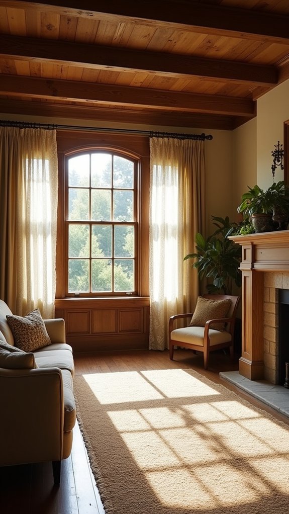 classic heavy drapes elegance
