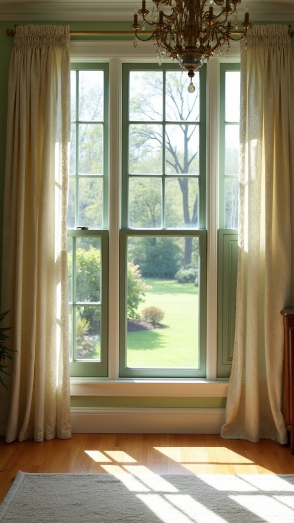 classic window treatment elegance