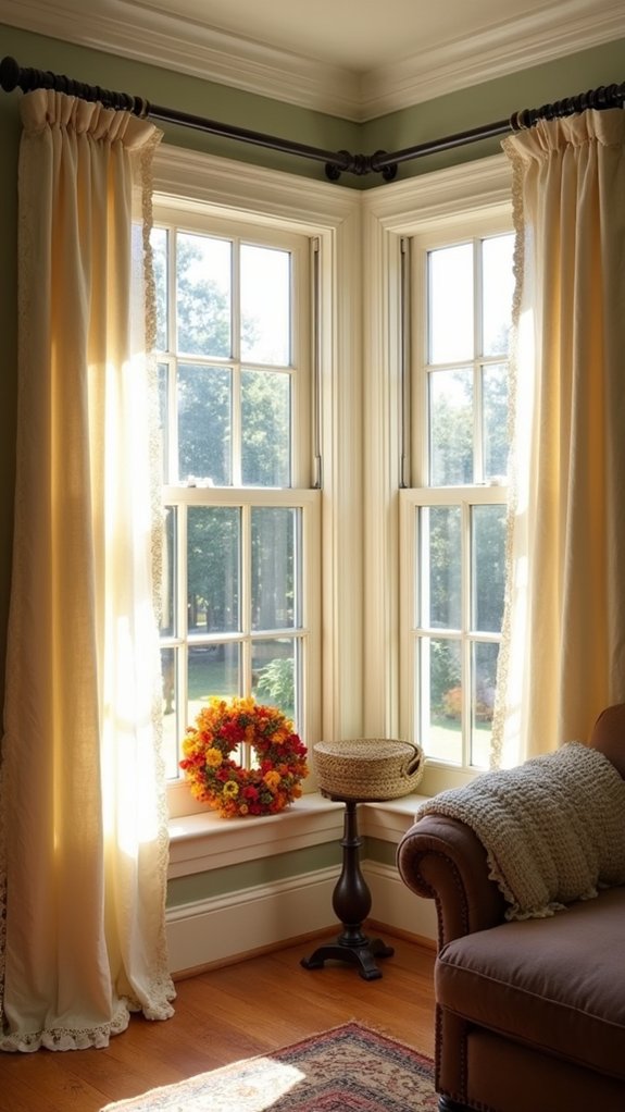 classic window treatments enhance