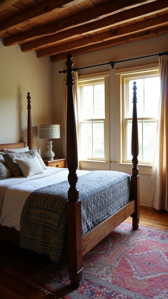 colonial textiles enhance authenticity