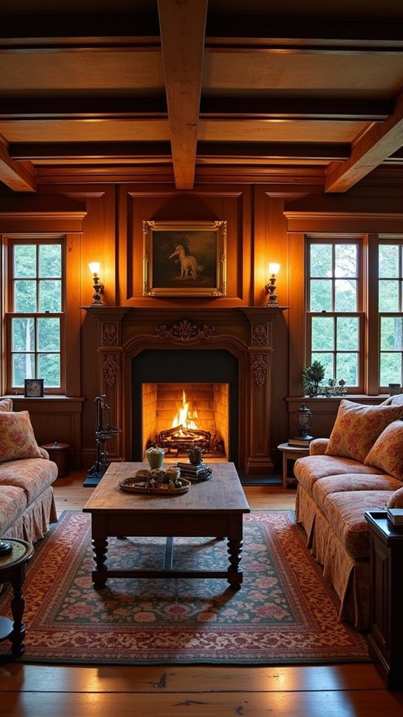 cozy colonial family retreat