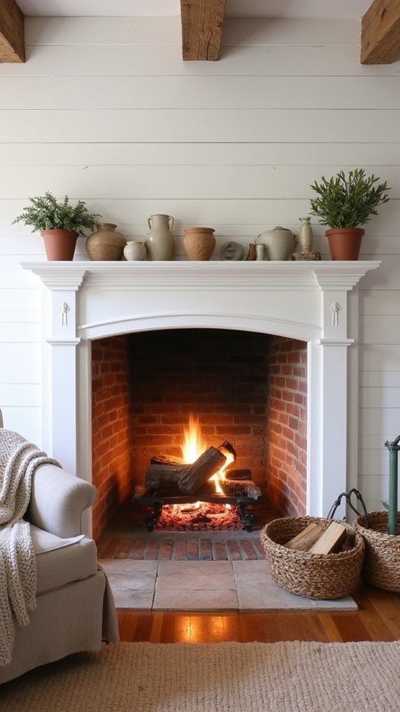 cozy farmhouse shiplap design