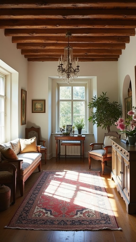 cozy historical design elements