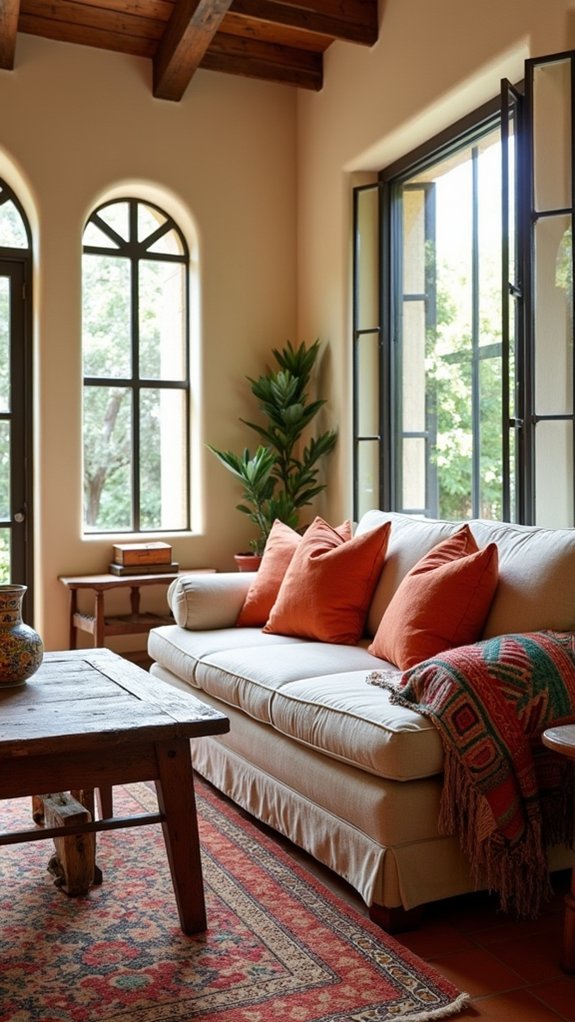 cozy layered textile elegance