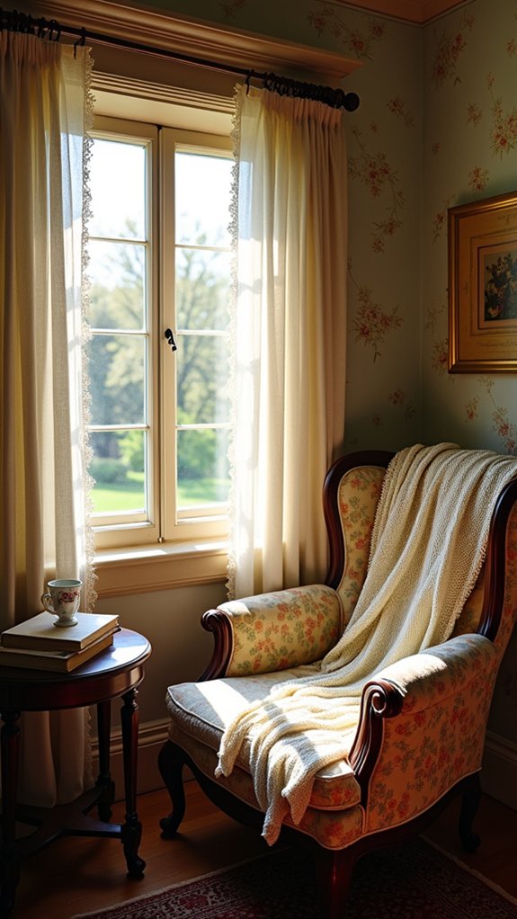 cozy reading nook design