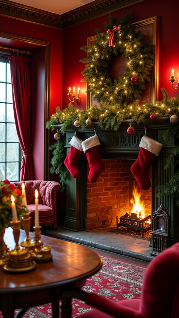 cozy warm holiday lighting