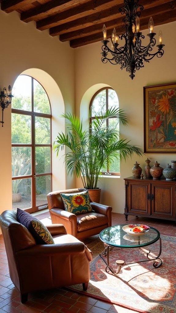 eclectic vintage modern decor blend