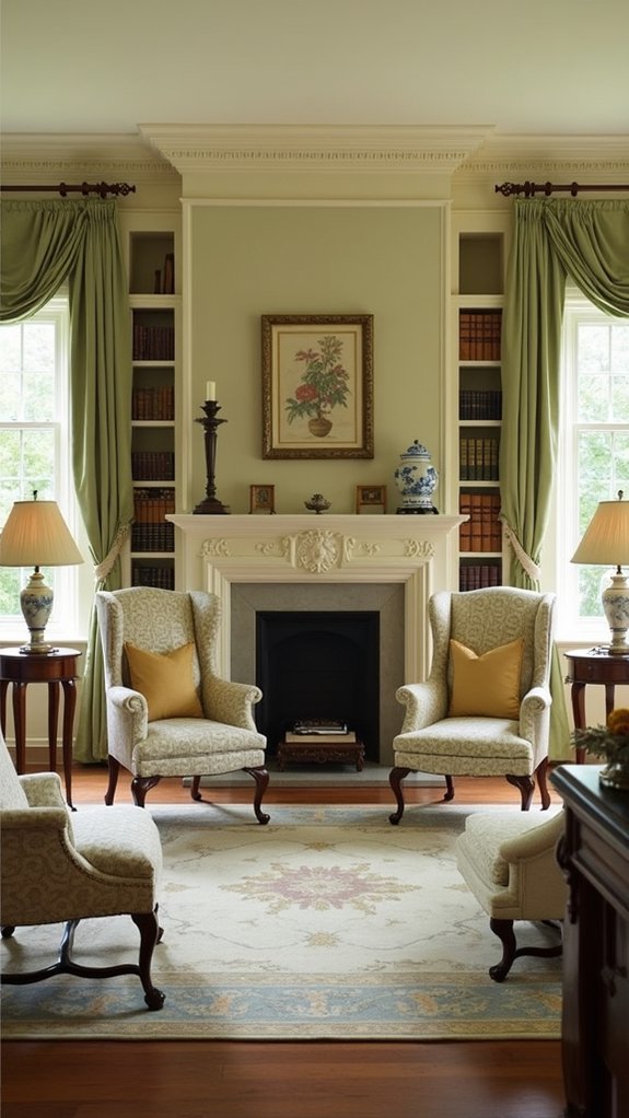 elegant balanced room layouts