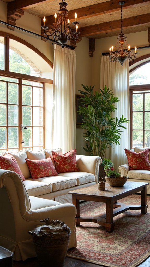 elegant comfort with vintage