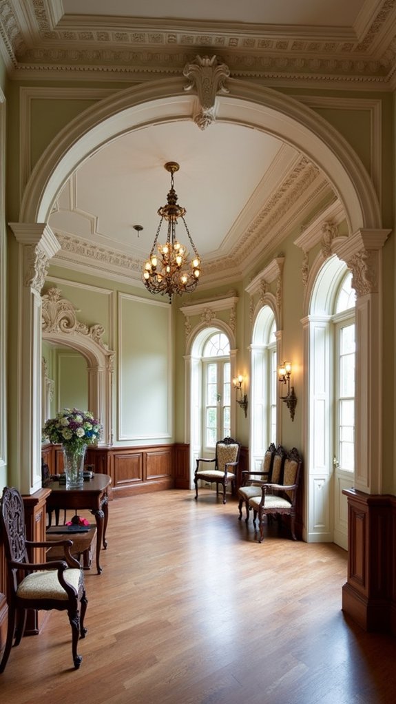 elegant decorative craftsmanship details