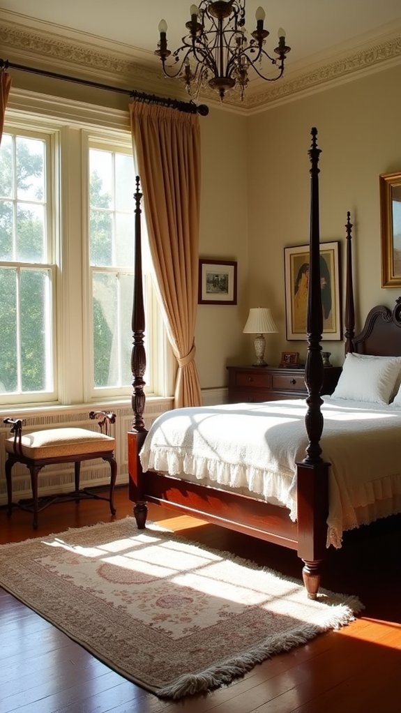 elegant drapes and blinds