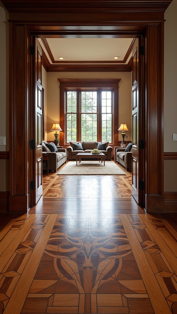 elegant inlays and borders