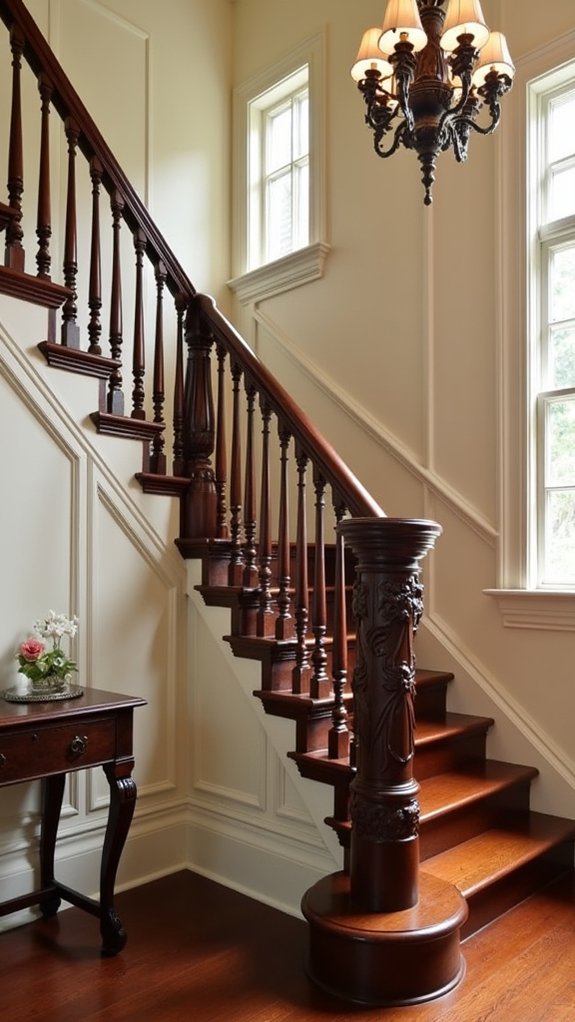 elegant staircase balustrade designs
