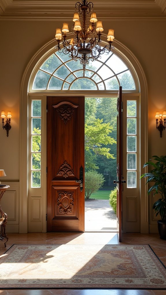 elegant statement door entrances