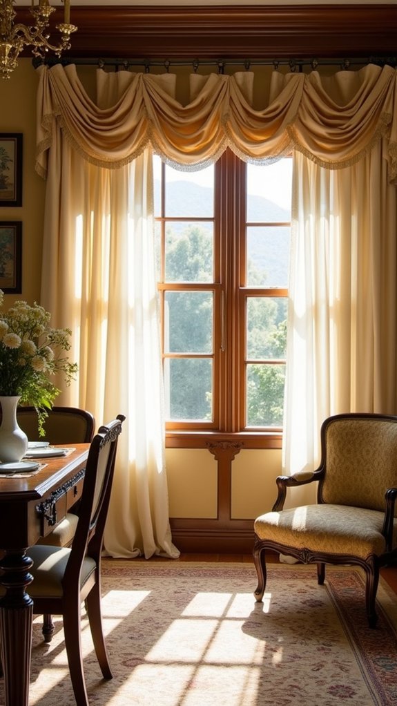 elegant window fabric choices