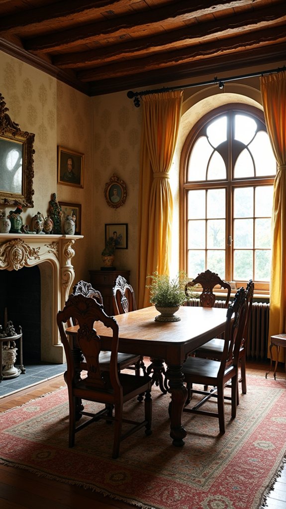 heirloom pieces enhance interiors