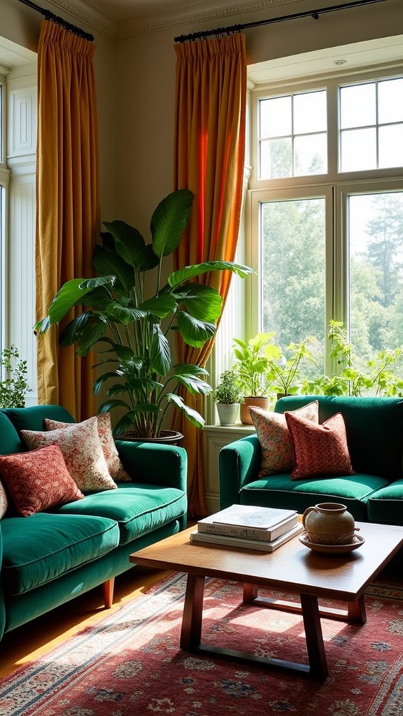 luxurious textiles enhance comfort