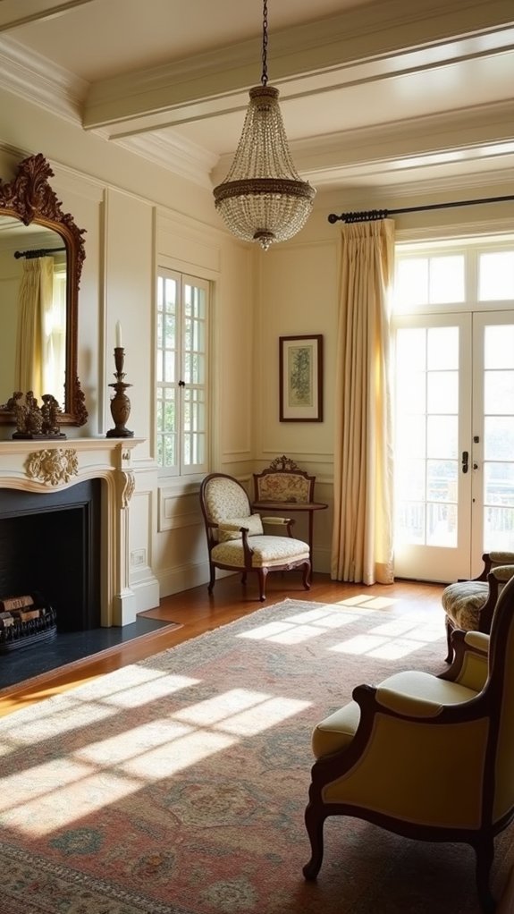 mirrors amplify light and space
