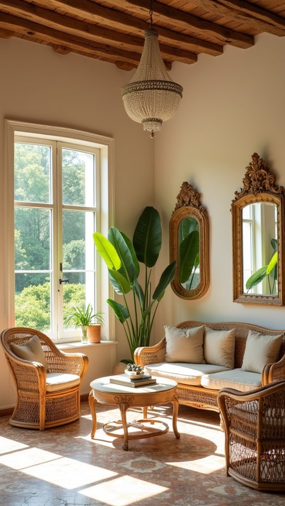 mirrors enhance space perception