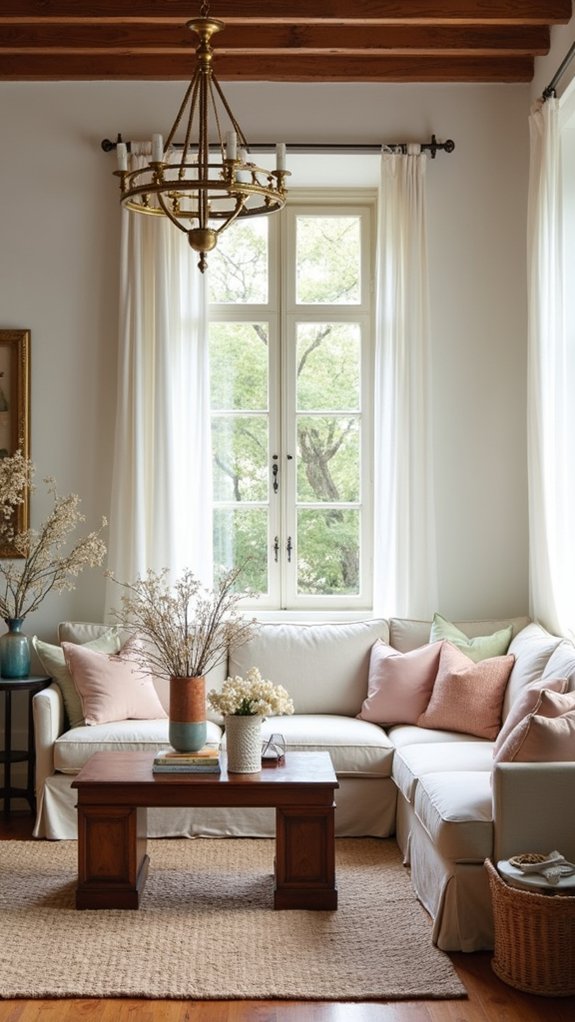 mix vintage with modern