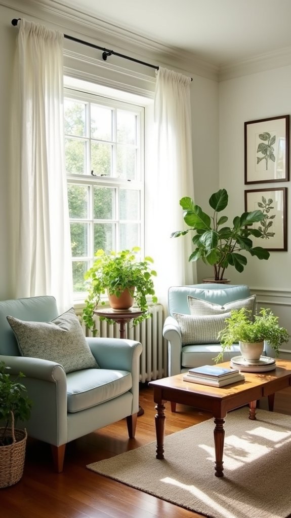 optimal furniture arrangement flow