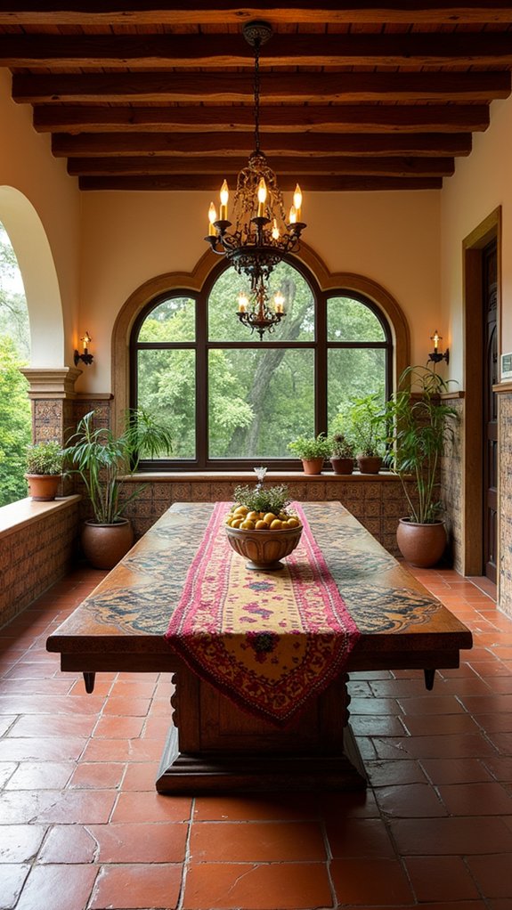 ornate wrought iron lighting