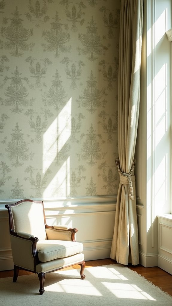 refined linen wallpaper elegance