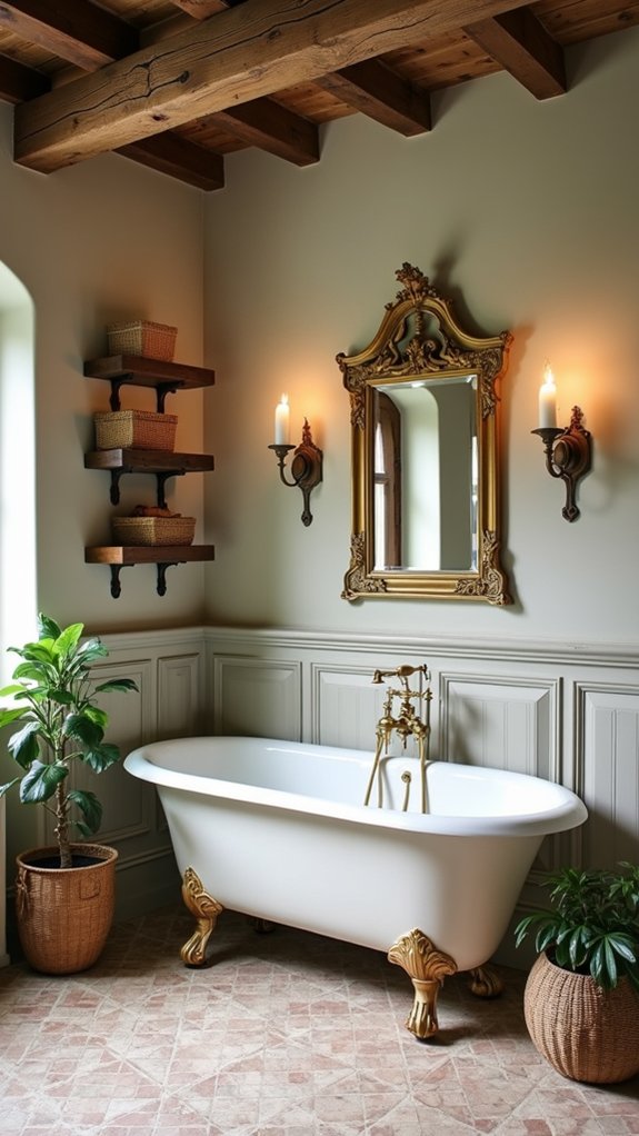 rustic accessories enhance charm
