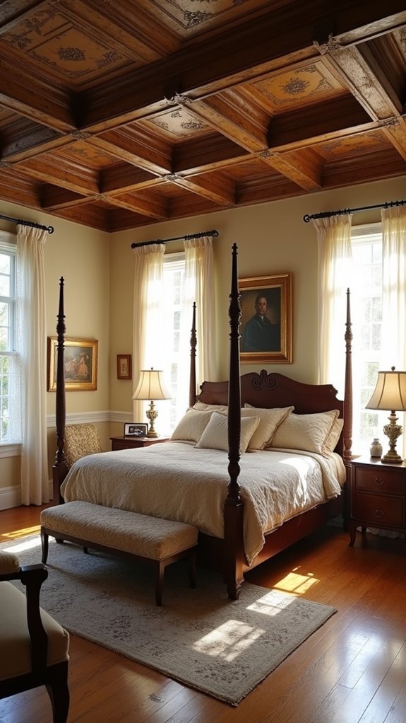 rustic beams enhance charm