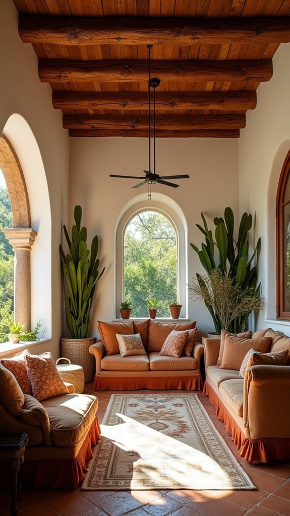 rustic elegance with warmth