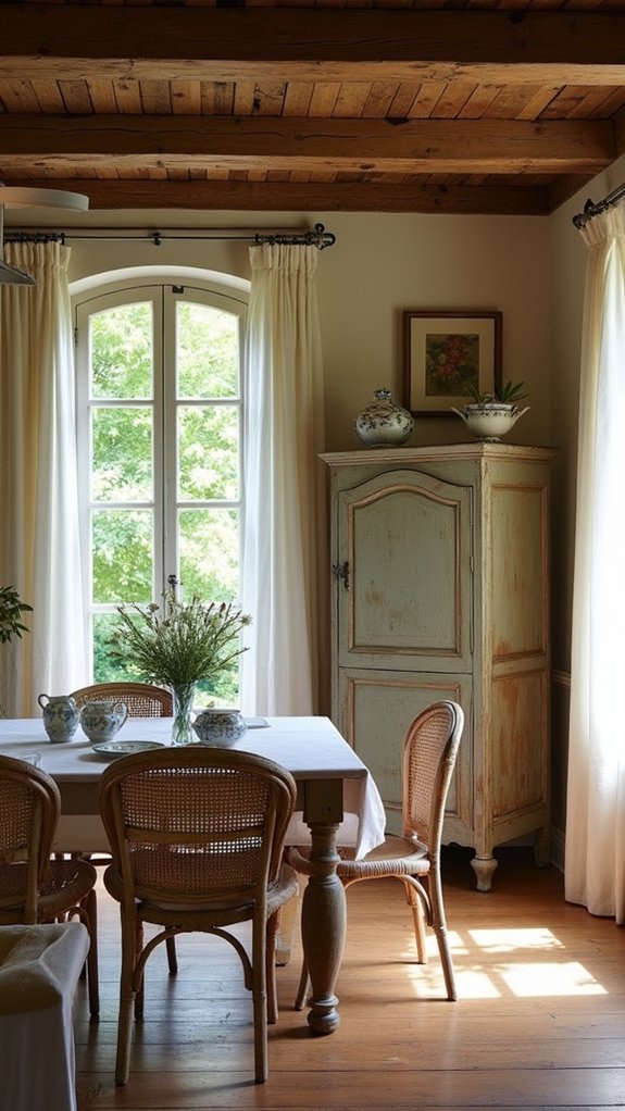 rustic elegance with warmth