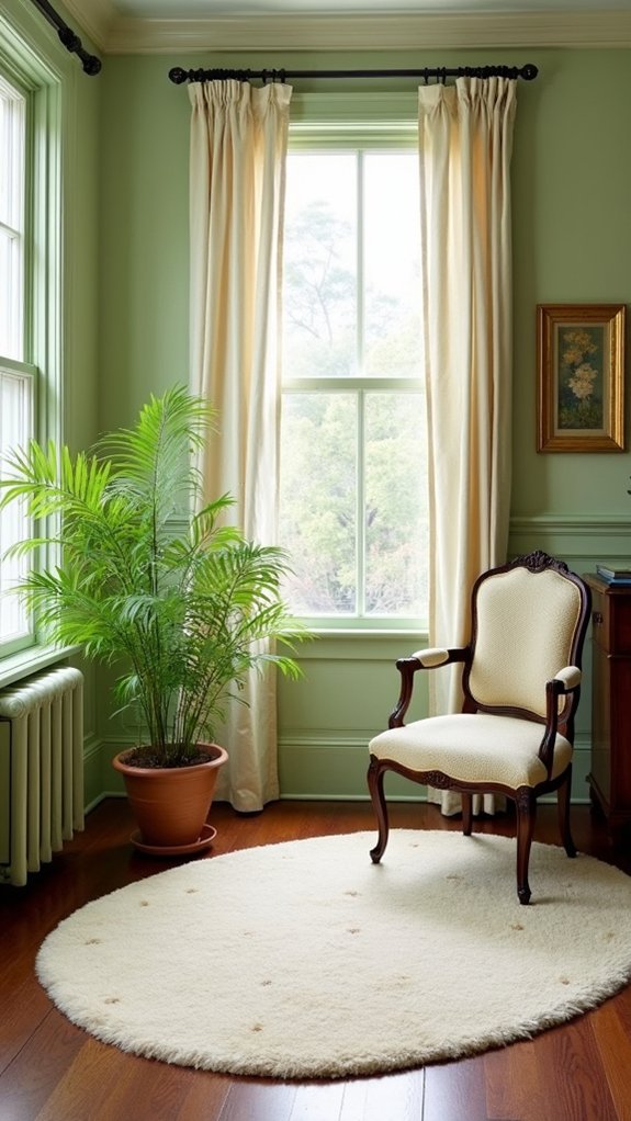sage green serene transformation