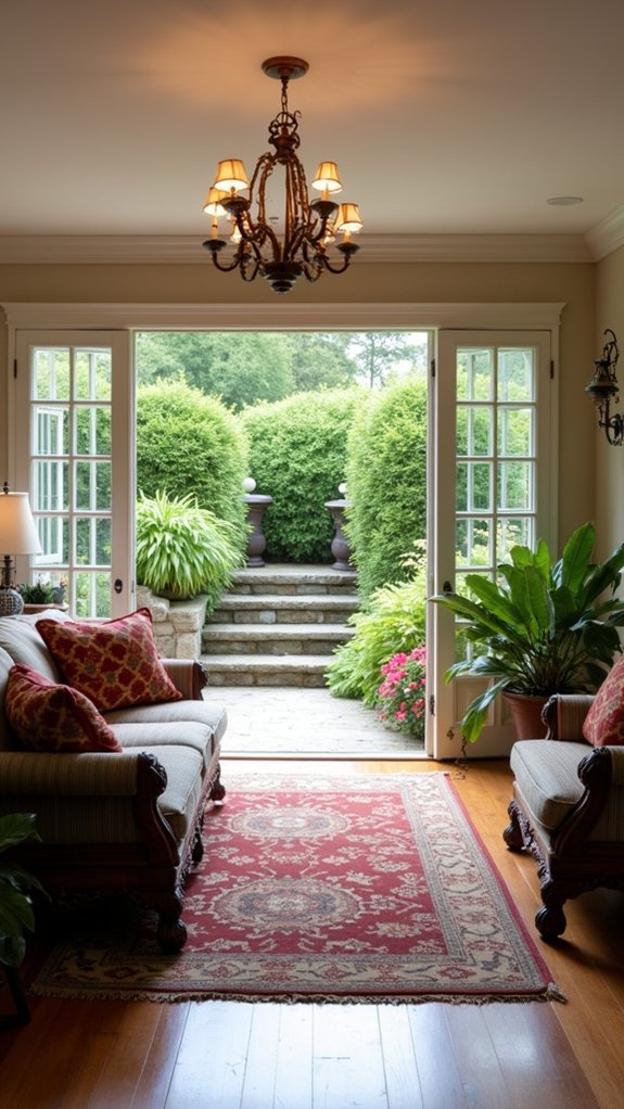seamless indoor outdoor connection
