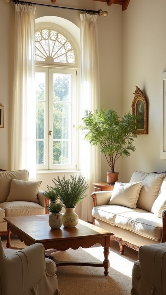 serene natural color palettes