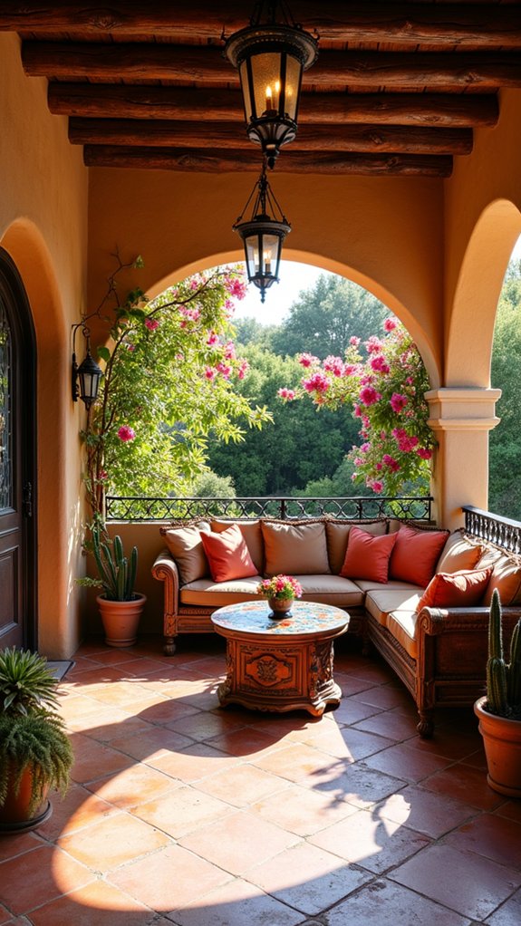 spanish colonial outdoor elegance
