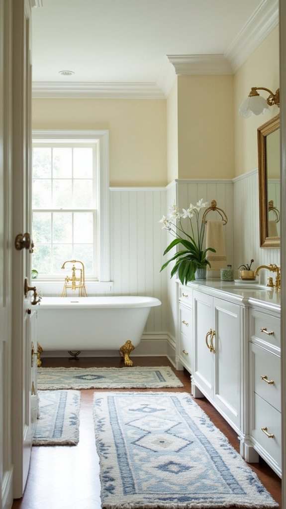 symmetrical elegance in bathrooms