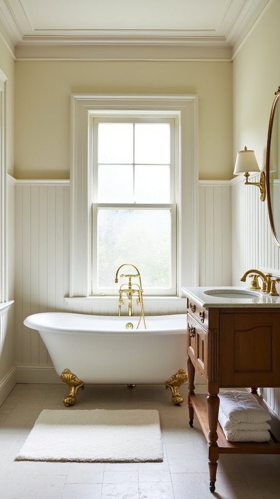 timeless elegance with wainscoting
