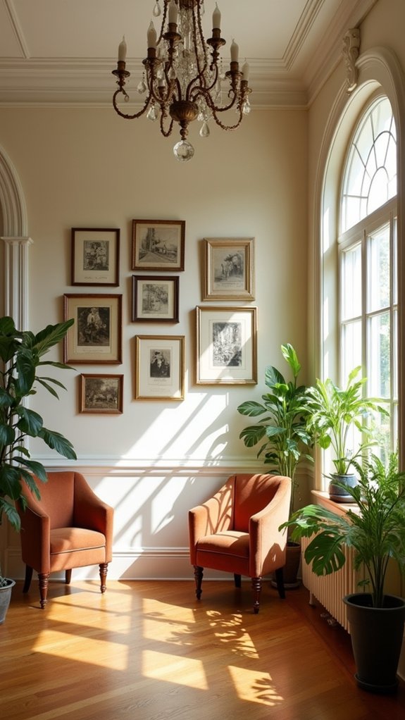 timeless gallery wall curation