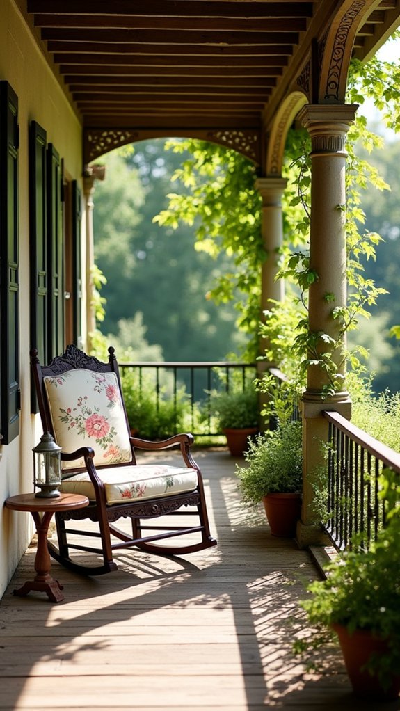 tranquil outdoor gathering space