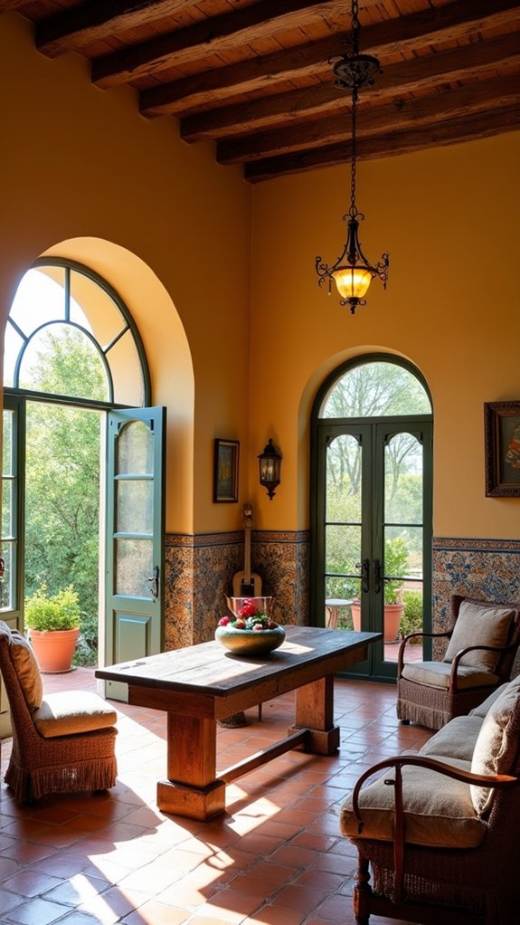 transform spaces with terracotta