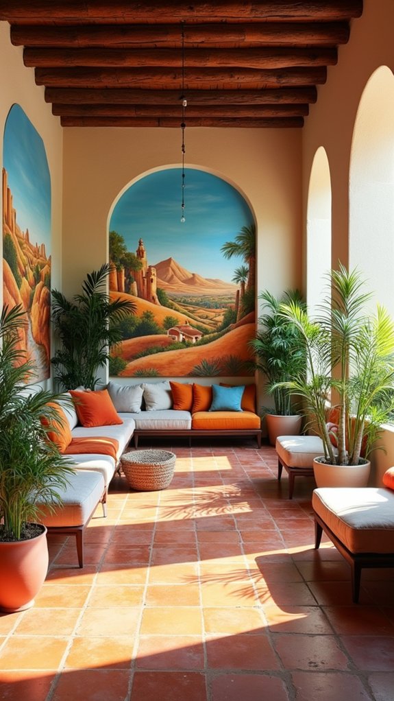 transformative artistic wall murals