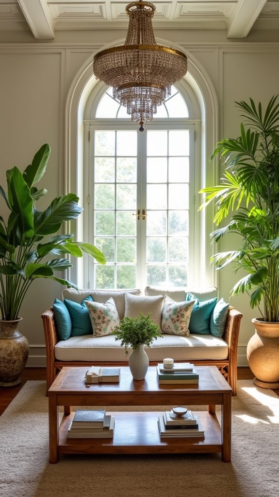 vibrant indoor plant decor