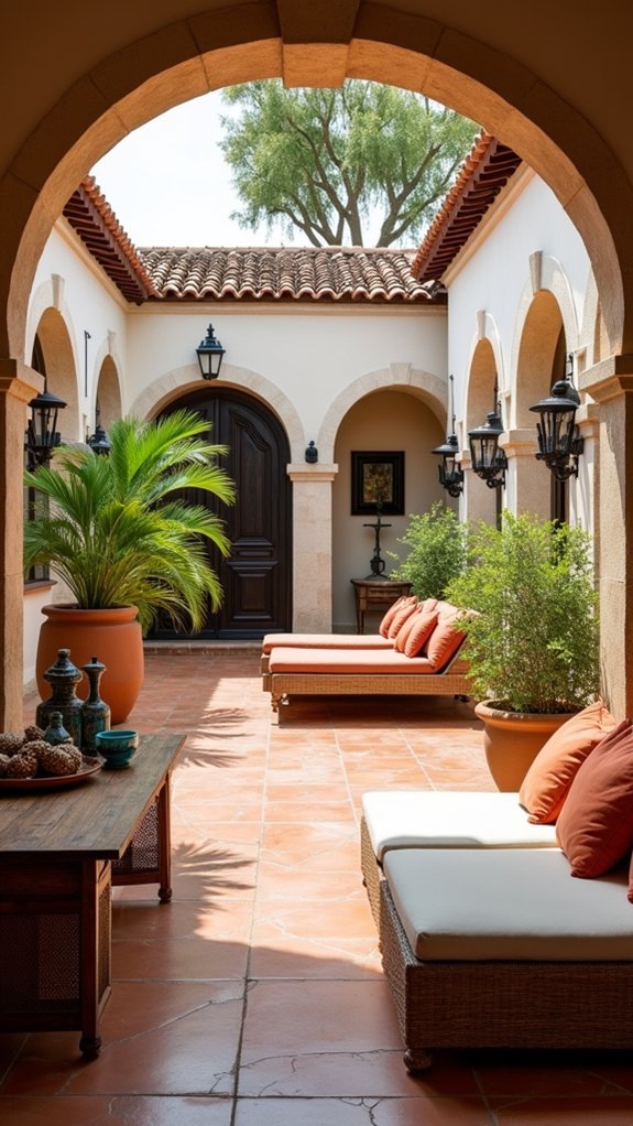 vibrant relaxed outdoor elegance